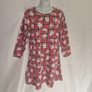 Cozee Corner Long Night Shirt/lounge shirt for coffee lovers, small